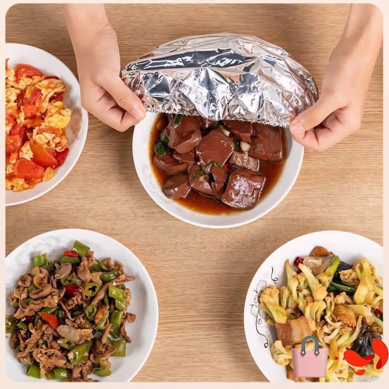 کاور مواد غذایی آلومنیومی