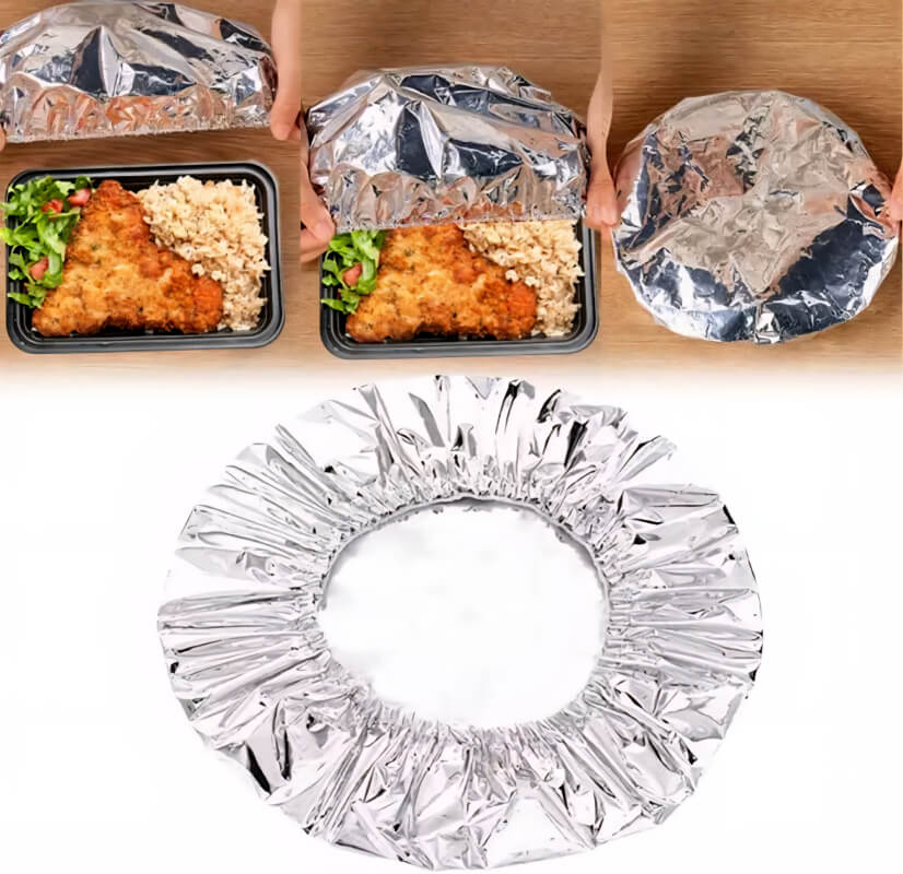 کاور مواد غذایی آلومنیومی