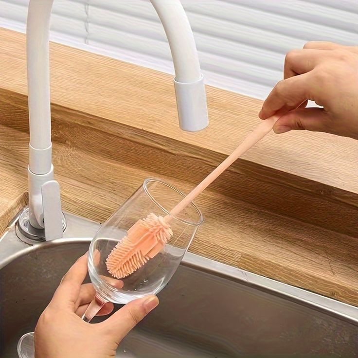 فرچه لیوان شور سیلیکونی